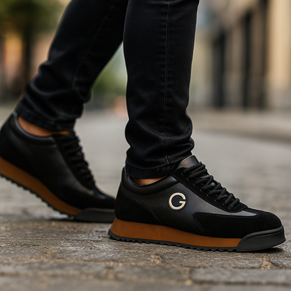 Loke | Sneakers i mocka