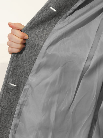 Sofie | Enkelknäppt vintertrenchcoat